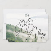 "Vertraue Gott immer Einladung (Vorderseite)