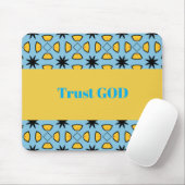 Vertraue Gott Mousepad (Mit Mouse)