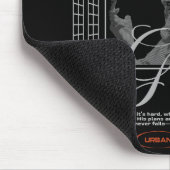 Vertraue Gott Mousepad (Ecke)