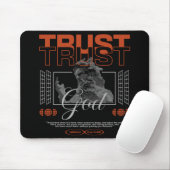 Vertraue Gott Mousepad (Mit Mouse)