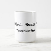 Vertraue Gott Tasse (Mittel)