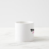 Vertraue Gott trotzdem (Sie) Espressotasse (Vorderseite)