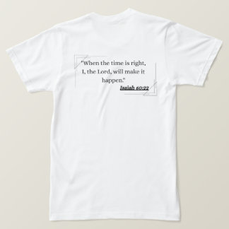 Vertraue Gott Verzierte Kreuz Christliches Zitat T T-Shirt