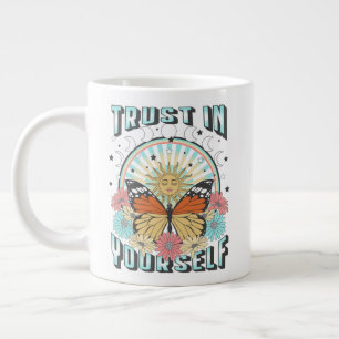 Vertraue in dich selbst Himmlische Sonne und Sch Jumbo-Tasse