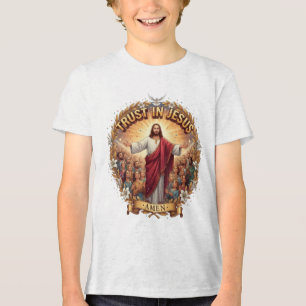 VERTRAUE JESUS Tri-Blend SHIRT