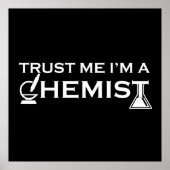 Vertraue mir, dass ich Chemiker bin Poster (Vorne)