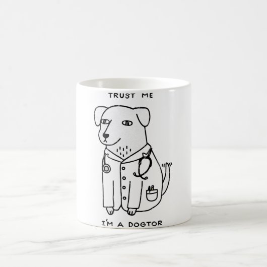 Vertraue mir, dass ich ein Arzt bin Kaffeetasse (Mittel)