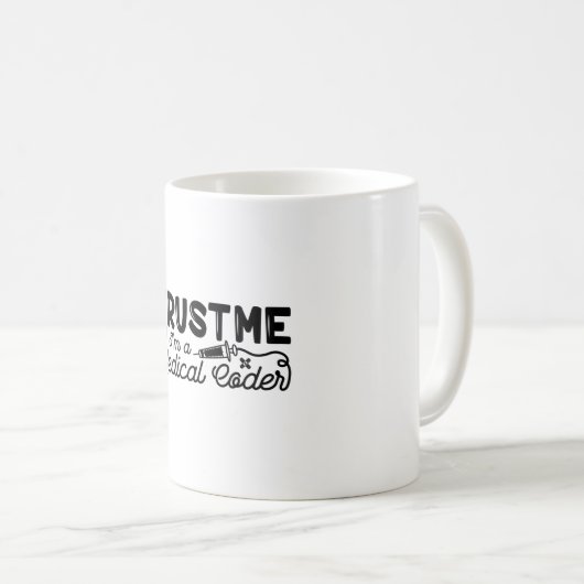 Vertraue mir, dass ich ein ICD-Programmier-Coding Kaffeetasse (VorderseiteRechts)