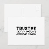 Vertraue mir, dass ich ein ICD-Programmier-Coding Postkarte (Vorne/Hinten)
