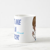 Vertraue mir, dass ich ein Niedlicher Arzt bin Kaffeetasse (Mittel)