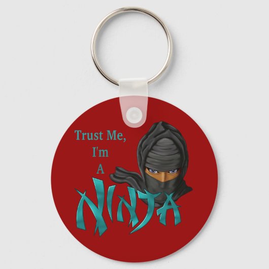 Vertraue mir, dass ich ein Ninja bin Schlüsselanhänger (Vorderseite)