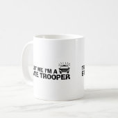 Vertraue mir, dass ich ein Staat-Trooper bin Kaffeetasse (Vorderseite Links)