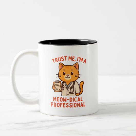 Vertraue mir, dass ich eine Tasse des Arztes bin (Links)