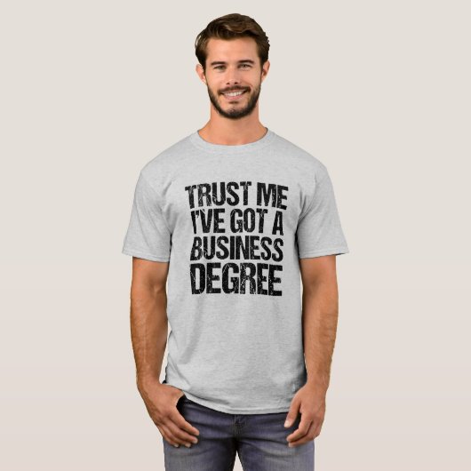 Vertraue mir, dass ich einen Spaß für einen Abschl T-Shirt (Vorne ganz)