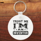 Vertraue mir, dass ich Erfinder bin Schlüsselanhänger (Vorderseite)