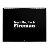 Vertraue mir, dass ich Feuerwehrmann bin Kalender (Titelbild)