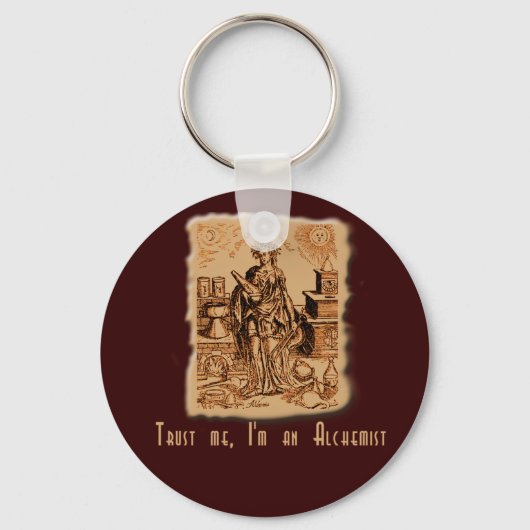 Vertraue mir, ich bin Alchemist! Schlüsselanhänger (Vorderseite)