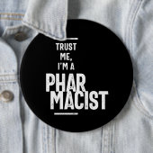 Vertraue mir, ich bin Apotheker Button (Beispiel)