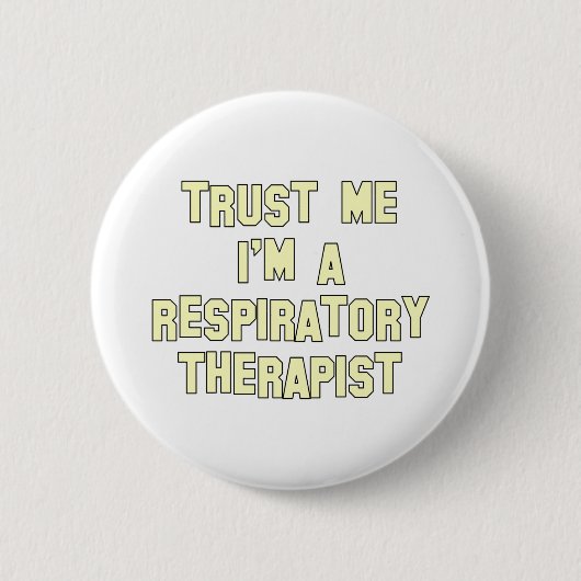 Vertraue mir, ich bin Atemtherapeut Button (Vorderseite)