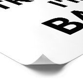 Vertraue mir, ich bin Barber Poster (Ecke)