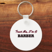 Vertraue mir, ich bin Barber Schlüsselanhänger (Vorderseite)