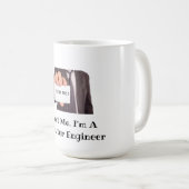 Vertraue mir. Ich bin Computeringenieur - Geek Pri Kaffeetasse (VorderseiteRechts)