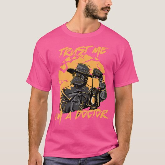 Vertraue mir, ich bin Doktor Steampunk Medieval Ra T-Shirt (Vorderseite)