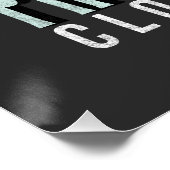 Vertraue mir, ich bin ein Beruflicher Cloud Surfer Poster (Ecke)
