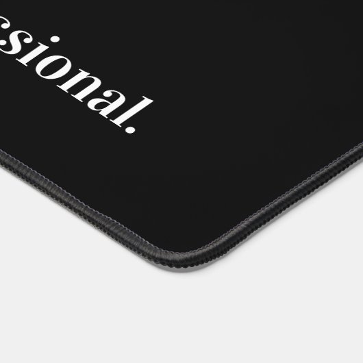 Vertraue mir, ich bin ein beruflicher lustiger Ber Schreibtischunterlage (Ecke)