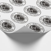 Vertraue mir, ich bin ein Butcher-T-Bone Geschenkpapier (Ecke)