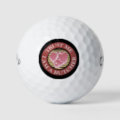 Vertraue mir, ich bin ein Butcher-T-Bone Golfball (Vorderseite)