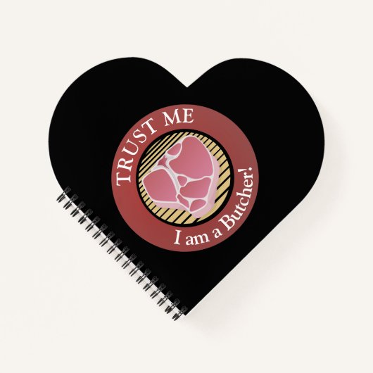 Vertraue mir, ich bin ein Butcher-T-Bone Notizblock (Vorderseite)