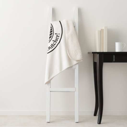 Vertraue mir, ich bin ein Butcher-T-Bone Sherpadecke (Beispiel)