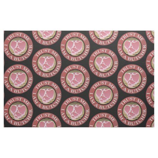 Vertraue mir, ich bin ein Butcher-T-Bone Stoff (Fat Quarter (45,7 x 55,9 cm))