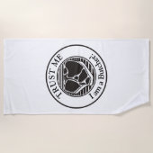 Vertraue mir, ich bin ein Butcher-T-Bone Strandtuch (Vorderseite)