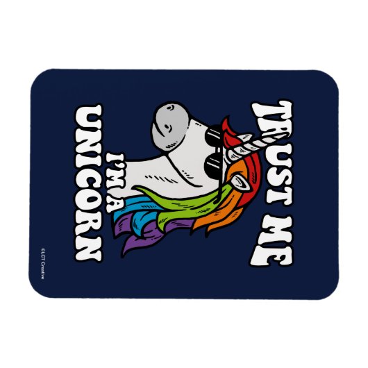 Vertraue mir, ich bin ein Einhorn Magnet (Horizontal)