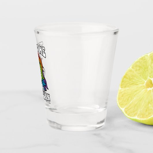 Vertraue mir, ich bin ein Einhorn Schnapsglas (Rechts)