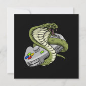 Vertraue mir, ich bin ein Gamer Einladung (Rückseite)