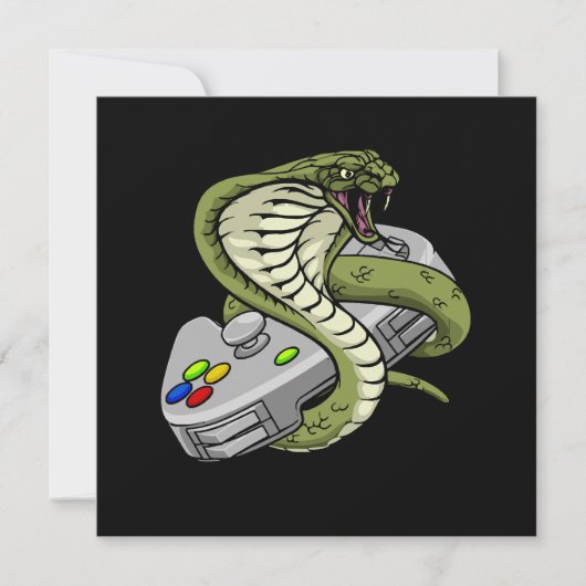 Vertraue mir, ich bin ein Gamer Einladung (Vorderseite)