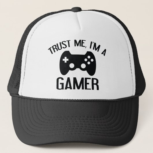 Vertraue mir, ich bin ein Gamer Truckerkappe (Vorderseite)