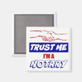 Vertraue mir, ich bin ein großer Notar Magnet (Vorderseite/Rückseite)