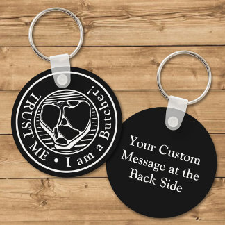 Vertraue mir, ich bin ein Metzger-Schlüsselanhänge Schlüsselanhänger