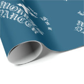 Vertraue mir, ich bin ein Morris-Tänzer, weißer Te Geschenkpapier (Rolleneckpunkt)