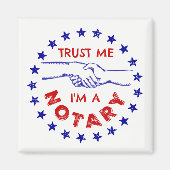 Vertraue mir, ich bin ein Notar Magnet (Vorne)