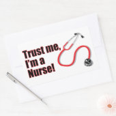 Vertraue mir, ich bin ein nurse Funny Stickers Lab (Umschlag)