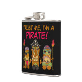 Vertraue mir, ich bin ein Pirat, die lustigen Tiki Flachmann (Links)