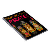 Vertraue mir, ich bin ein Pirat, Tiki Pirates, Fun Notizblock (Rechte Seite)