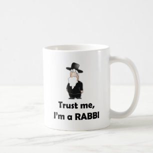 Vertraue mir, ich bin ein Rabbi - ein lustiger jü Kaffeetasse