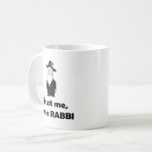 Vertraue mir, ich bin ein Rabbi - ein lustiger jüd Kaffeetasse (Vorderseite Links)