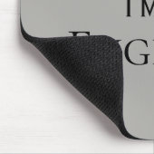 Vertraue mir Ich bin ein Spaß für Ingenieurbüros Mousepad (Ecke)